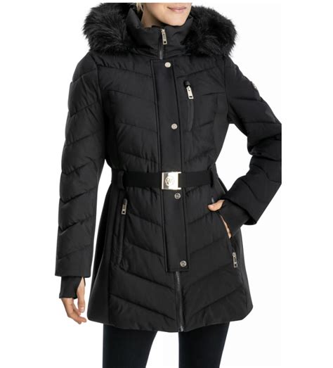 michael kors winter coat women's with hood|michael kors winter coats clearance.